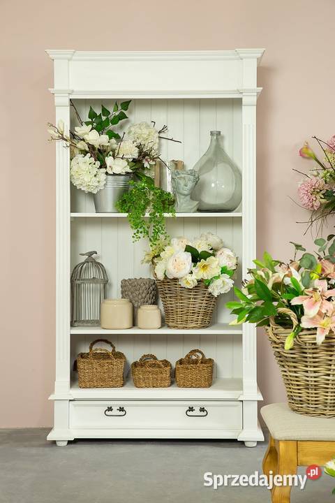 Rustykalny regał ozdobny drewniany REG 03 Maków Podhalański