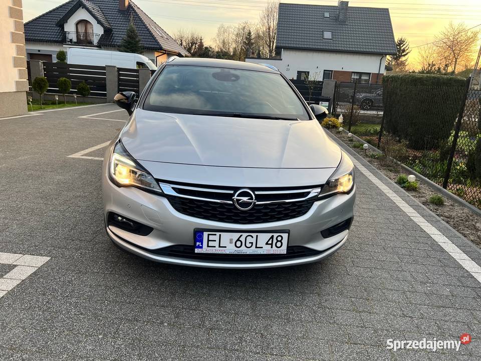 Opel Astra K 14 Turbo 150 mały przebieg 66 isofix Łódź