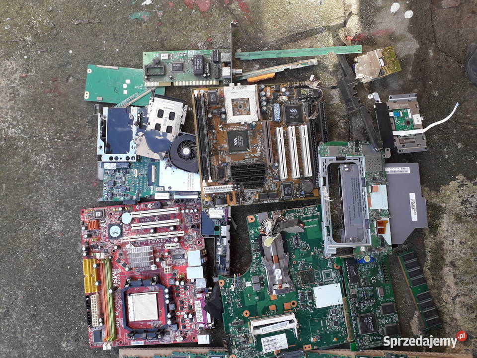 Pamięć ram złom elektroniczny złoto płyta główna