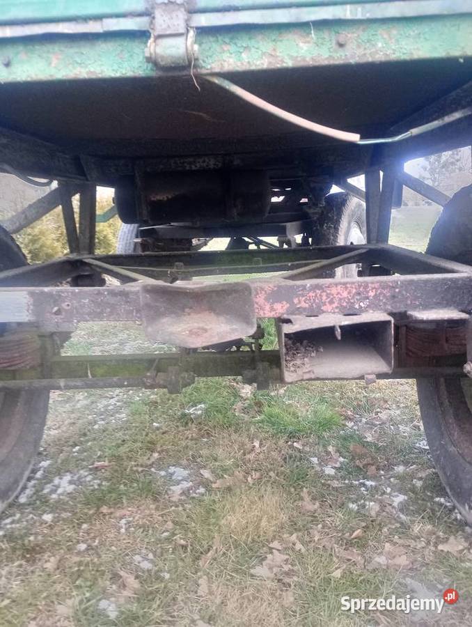 Przyczepa d44a nie wywrotka nieuszkodzony Goleniów