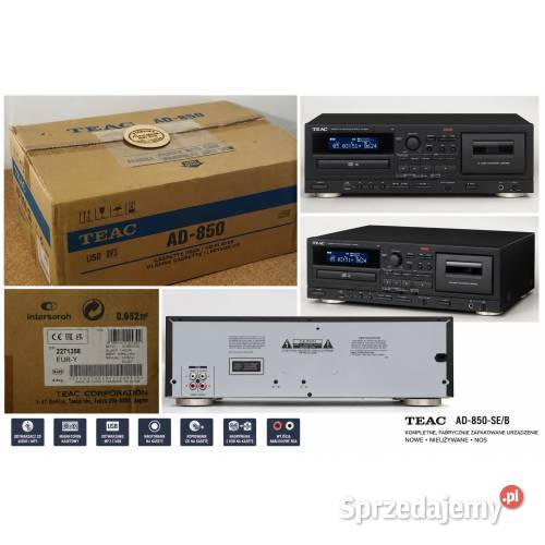 TEAC AD850SEB NOS Fabrycznie Zapakowany