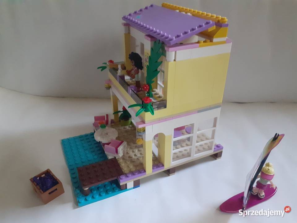 Lego Friends 41037 domek plaży surfing Dąbrowa Górnicza