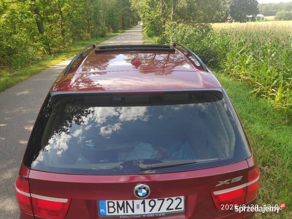 X5 xdrive30i Vermilionrot Metallic wspomaganie kierownicy Motoryzacja Knyszyn