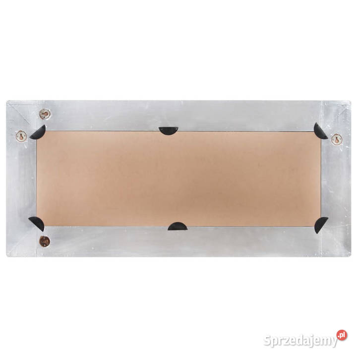 Lustro ścienne w stylu Aviator 110x50 metalowe Lustra Warszawa