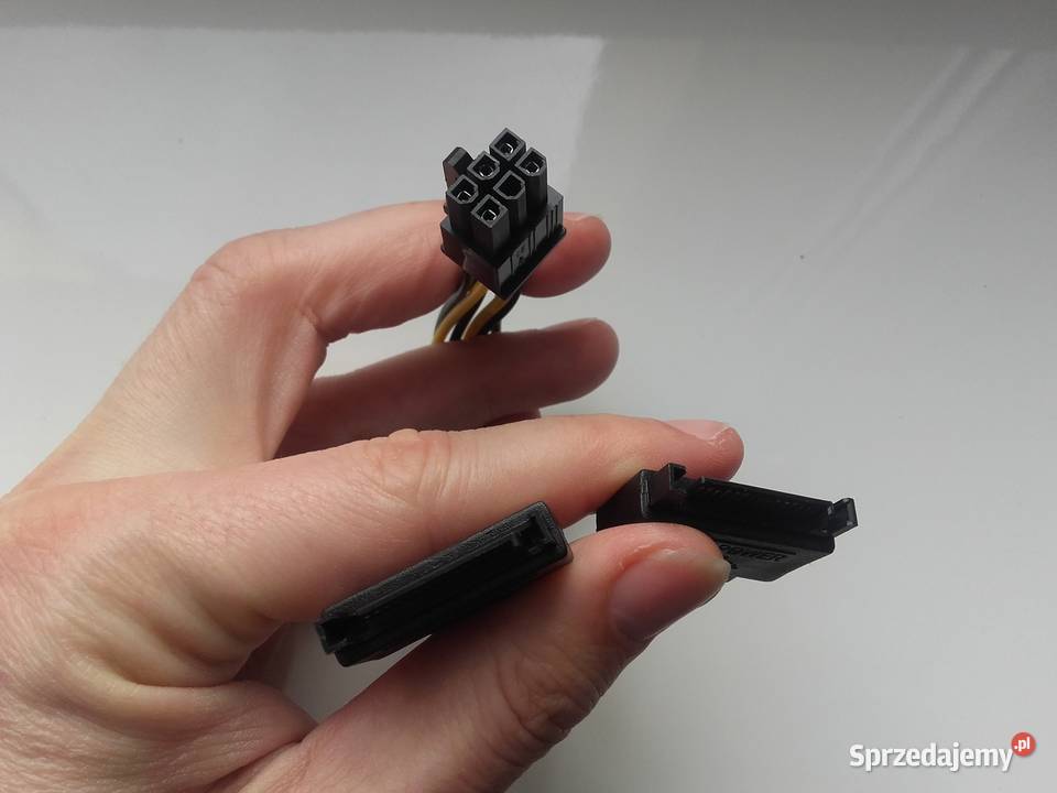 Kabel z 2xSATA do GPU 6pin karty graficznej19 sprzedam