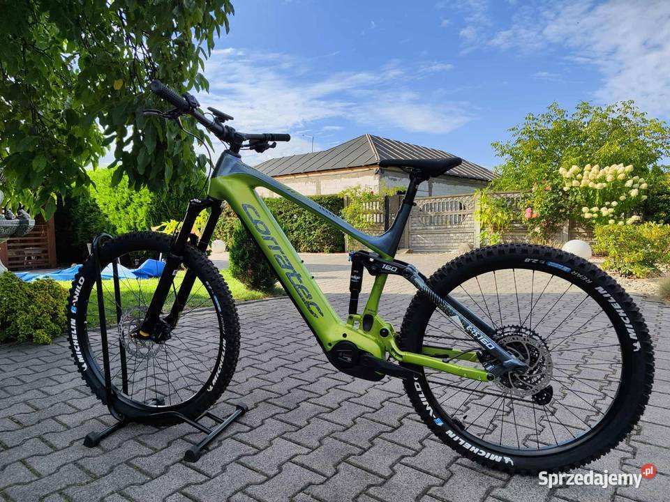 Nowy rower elektryczny Full Corratec Bateria 750 Sport i Wypoczynek Rawicz