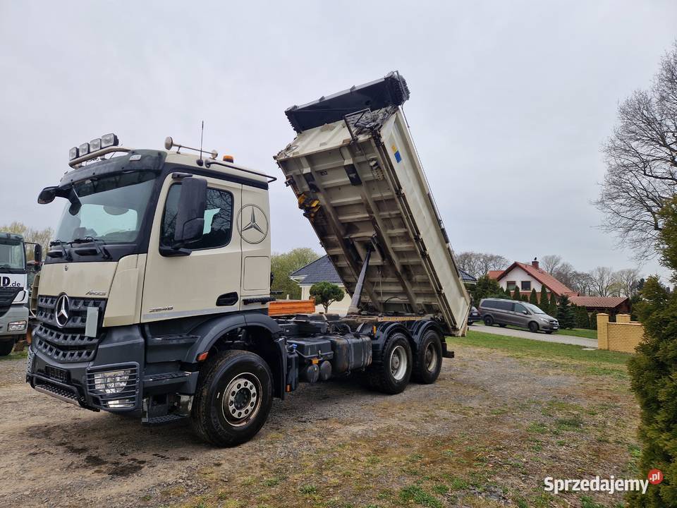 Mercedes Arocs 2643 Kiper Meiller wywrotka z