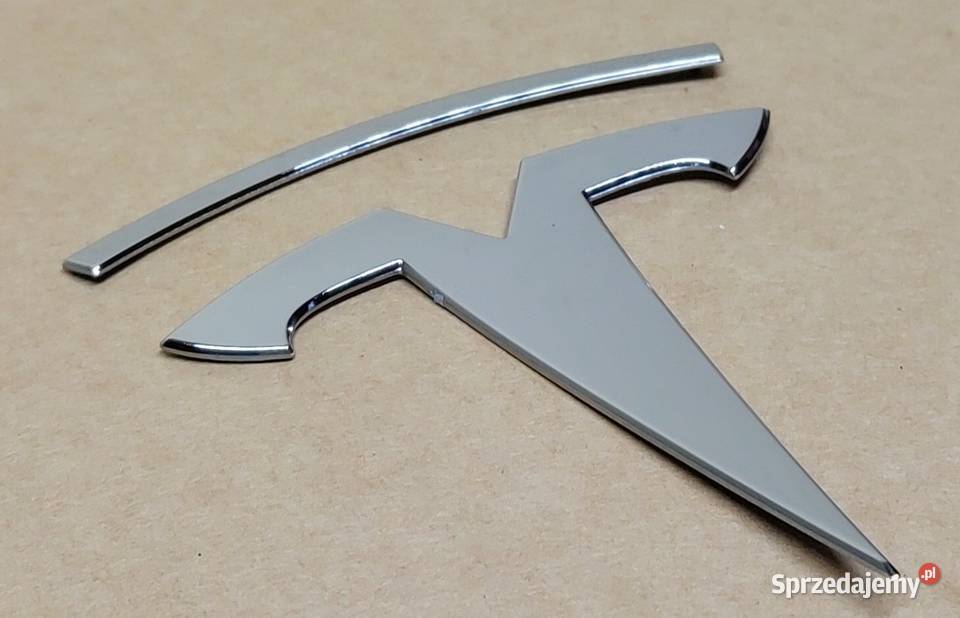 EMBLEMAT ZNACZEK TYŁ TESLA MODEL 3 Mielęcin