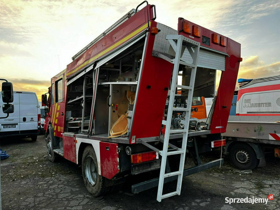 pożarnicze Mercedes Atego 918 Straż Pożarna 4X4 Syców
