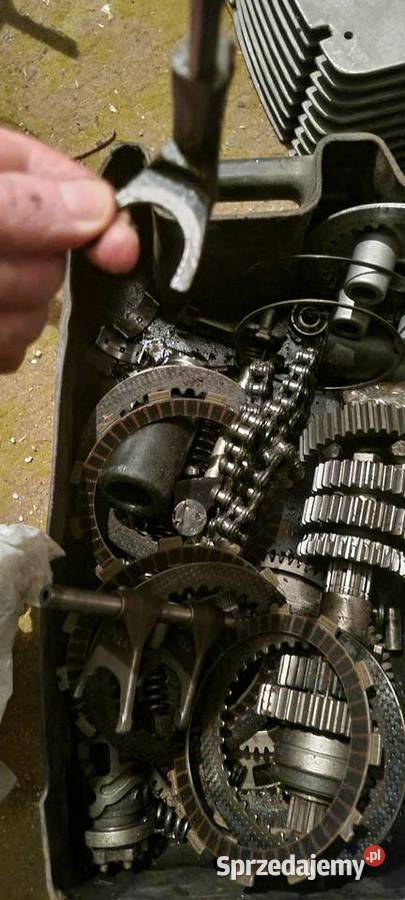 Kawasaki zx6r skrzynia kosz sprzęgłowy graty Płocko