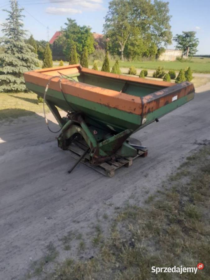 Rozsiewacz nawozu amazone ZAM 600 zam1501 1500 wielkopolskie Konin