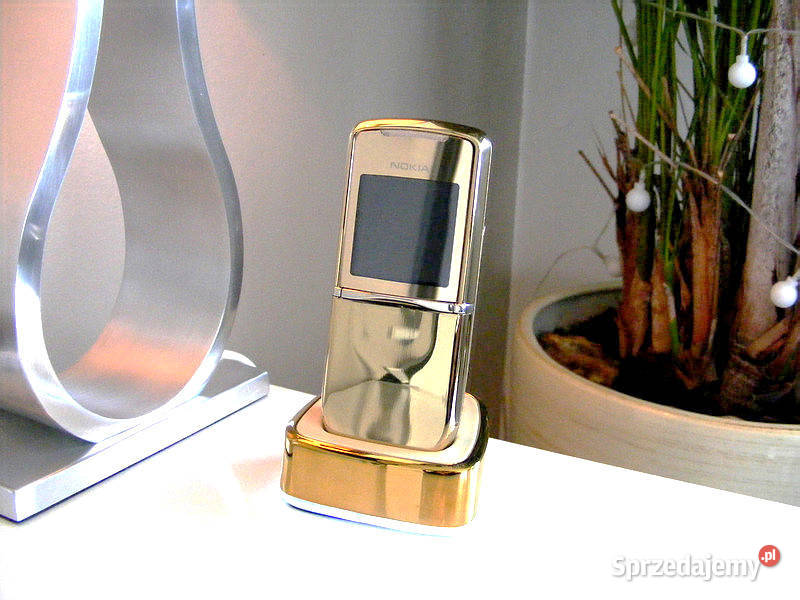 Telefon Nokia 8800 Sirocco Gold 18k ochrona