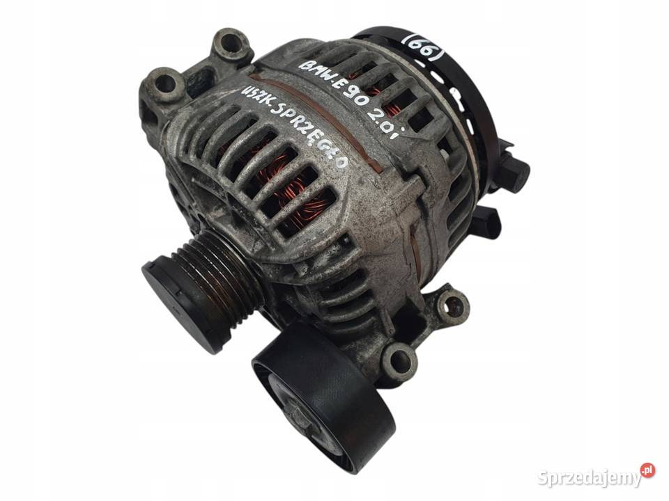 ALTERNATOR BMW E87 E90 20 i 0124525059 753296604 osobowe Układ elektryczny silnika Chełm sprzedam