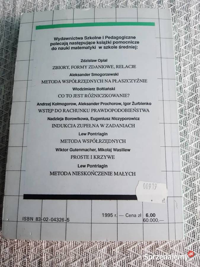 Matematyka podręcznik Wrocław