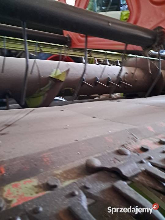 Heder Claas z stołem rzepaku Gruby ślimak Otmice