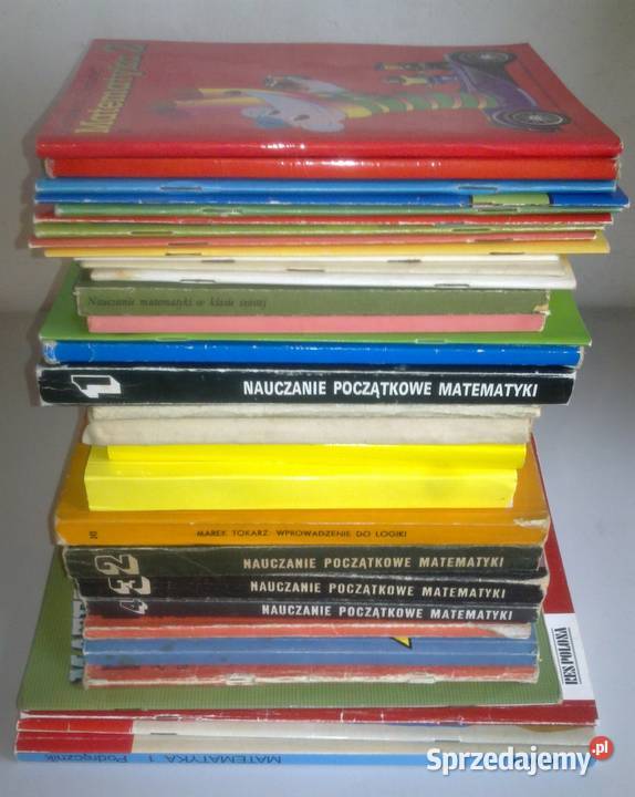 Książki 32 sztuki Matematyka nauczanie Olesno