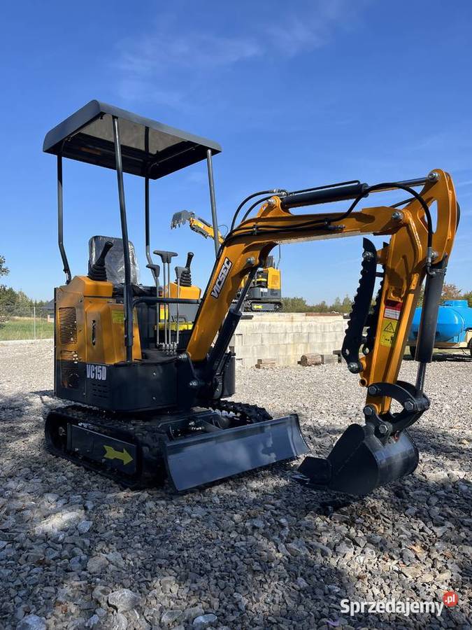 Nowa Mini Koparka 15T 1500 Joistiki minikoparka Koparki Dębica
