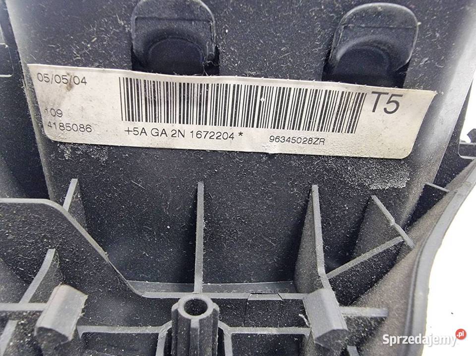 PODUSZKA AIRBAG PEUGEOT 307 SW 96345028ZR Pozostałe