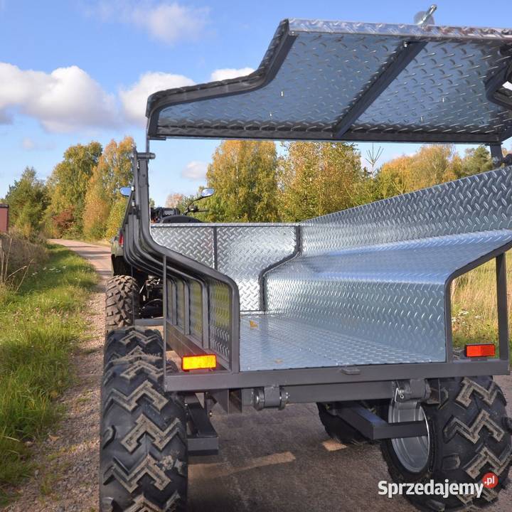 Przyczepa ATV 1420 z zasilanym elektrycznie Olsztynek