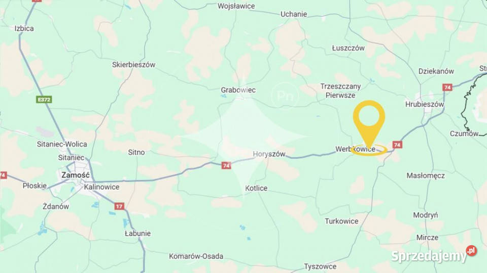 działka na obrzeżach Werbkowic Sprzedaż Werbkowice