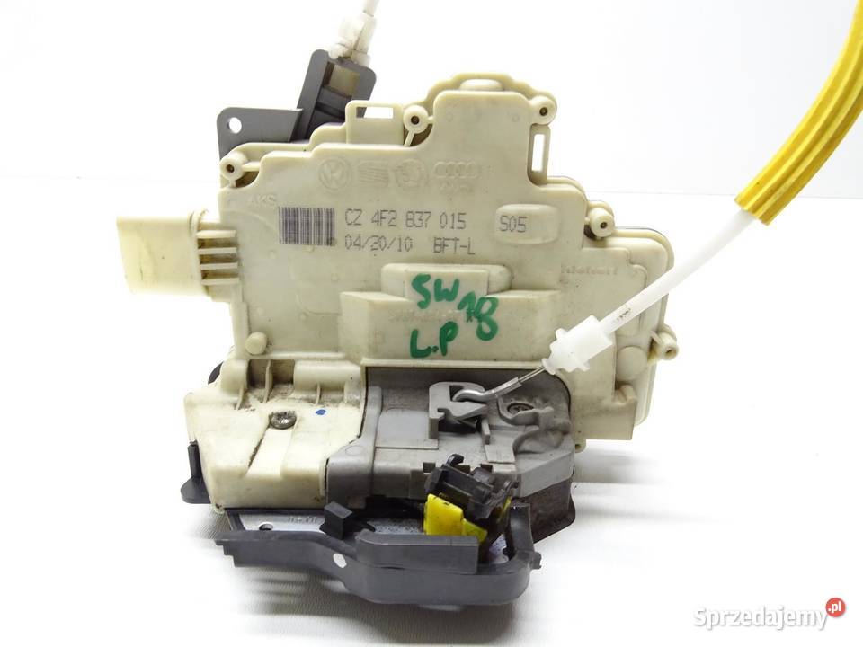 ZAMEK DRZWI LEWY PRZÓD PRZEDNI 4F2837015 AUDI A3