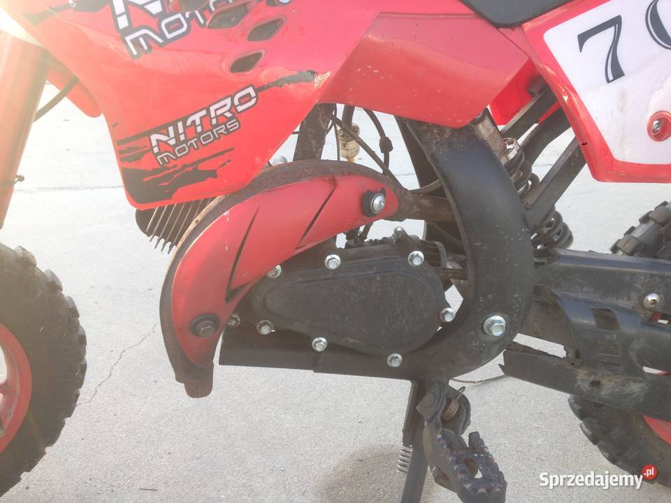 Mini Cross 50cc Biała Piska sprzedam