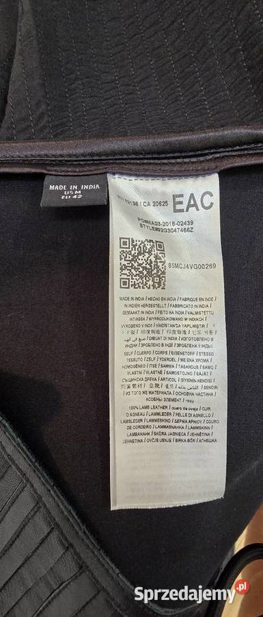 GUESS Mięciutka skórzana kurtka Czarny Regular Kurtki Bielsko-Biała