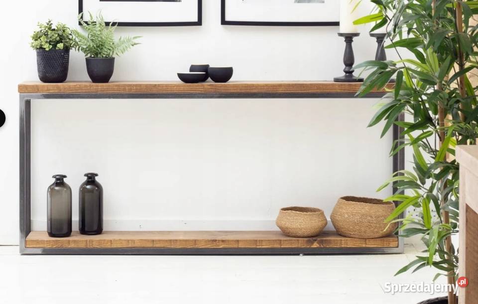 Konsola loft retro SOSNA mal PROSZKOWE Bartoszyce