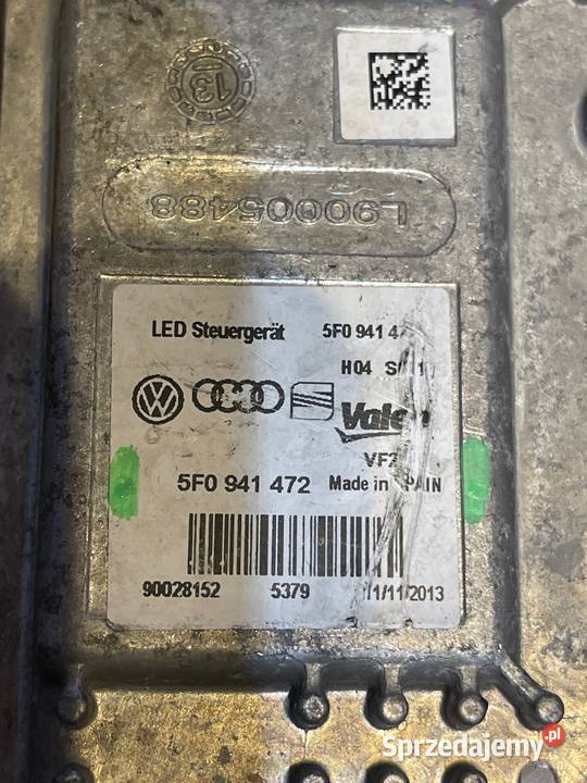 Przetwornica moduł VW SEAT LEON III 5F0941472 przetwornice Margonin