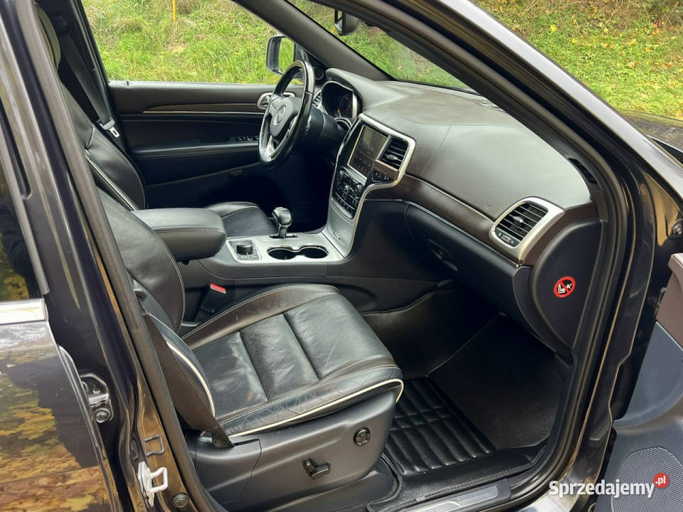 Jeep Grand Cherokee Jeep Grand Cherokee Overland nieuszkodzony Gostyń