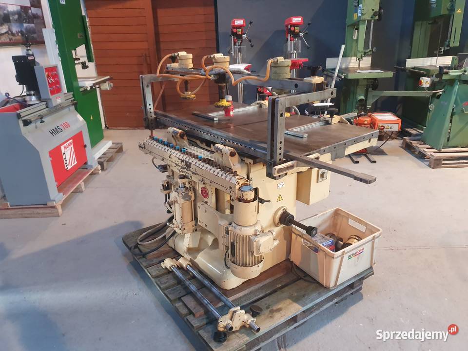 Wiertarka wielowrzecionowa VEB JONSDORF pozioma