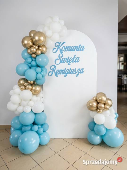 Balonowa Ścianka Komunia Święta