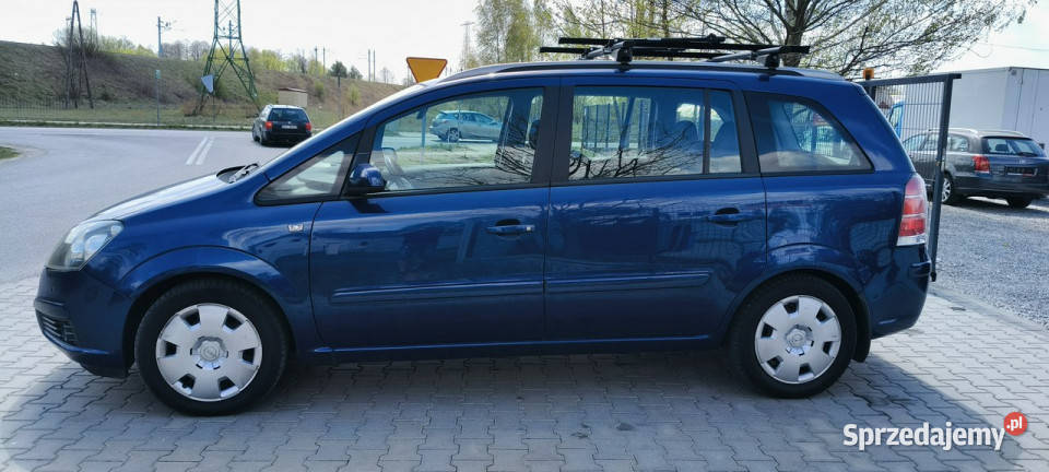 Opel Zafira 7osób Klima PDC LPG Ekonomiczna B kurtyny powietrzne Stare Budy