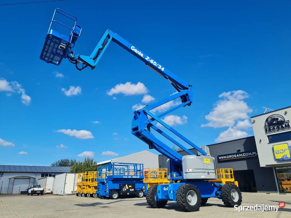 Podnośnikprzegubowy Genie Z6034 udźwig 227 wys Dźwigi, podnośniki