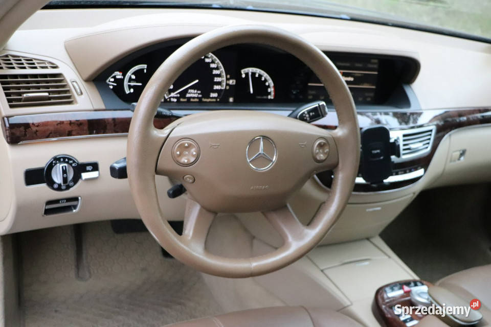 Mercedes S 320 SKÓRA zarejestrowany dodatkowy Mercedes-Benz Opole