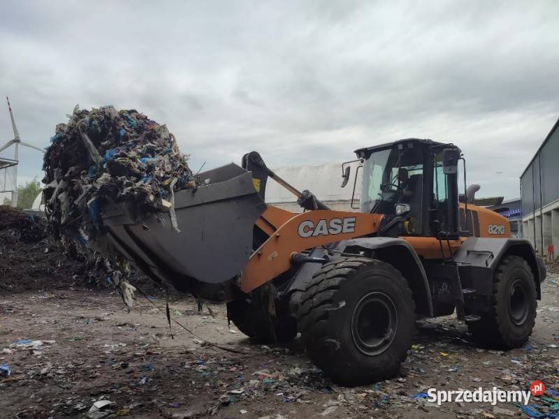 Ładowarka kołowa CASE recykling dolnośląskie Wrocław