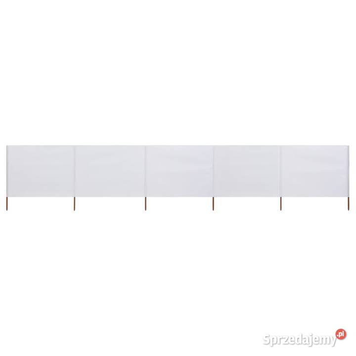 vidaXL Parawan 5skrzydłowy z tkaniny 600x120 Warszawa sprzedam