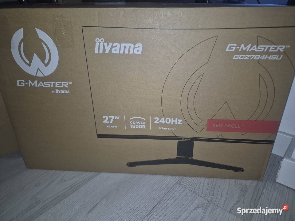 Monitor iiyama GMASTER Red Eagle odbiór osobisty 25" i większe Ełk