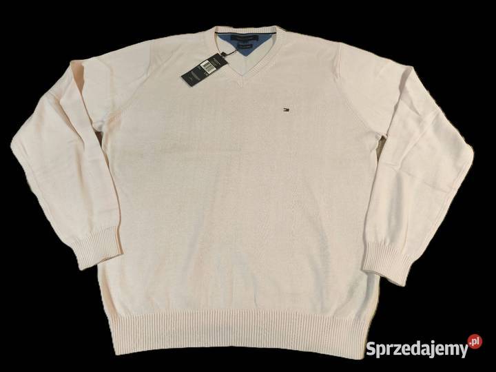 Ekskluzywny sweter męski Tommy Hilfiger VNeck podlaskie Gródek sprzedam