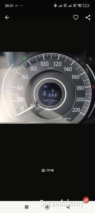 Honda CRV IV skrzynia automat 4x4 M6GA sprzedam