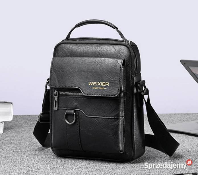 Torba na ramię skórzana saszetka listonoszka 3 wielkopolskie Piła