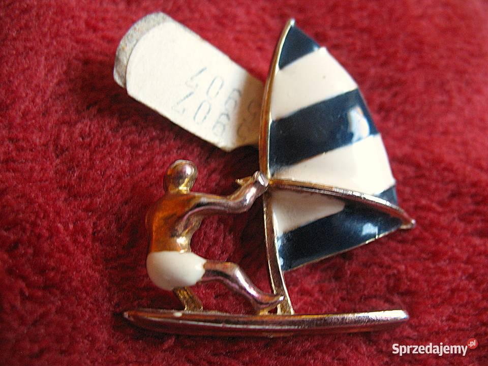 Broszka Stara metal Velplaner mazowieckie Siedlce