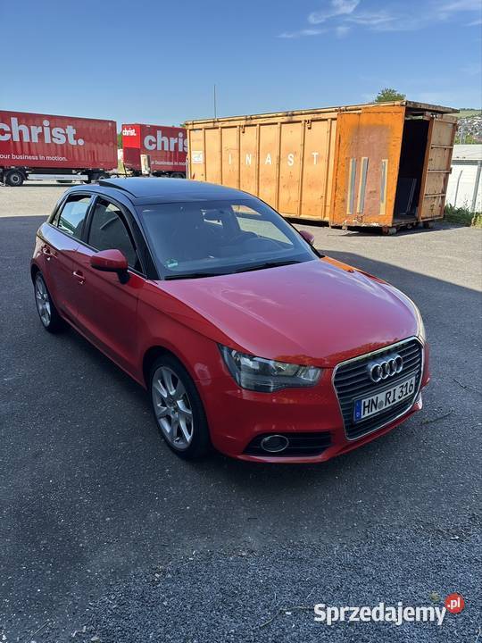 Audi A1 sportback 16 Tdi sline panorama 5d wspomaganie kierownicy A1