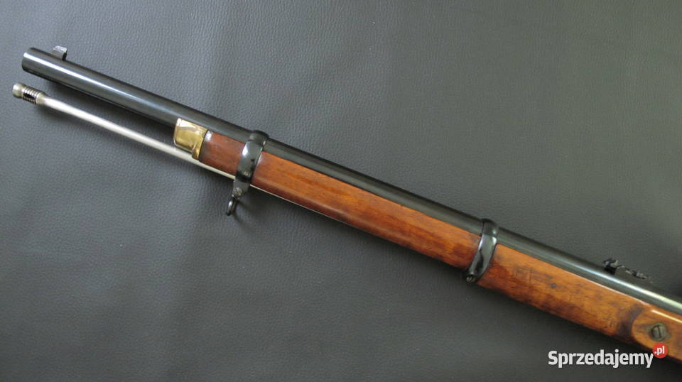 Czarnoprochowy karabin Enfield 1861 Parker Hale pomorskie Chojnice