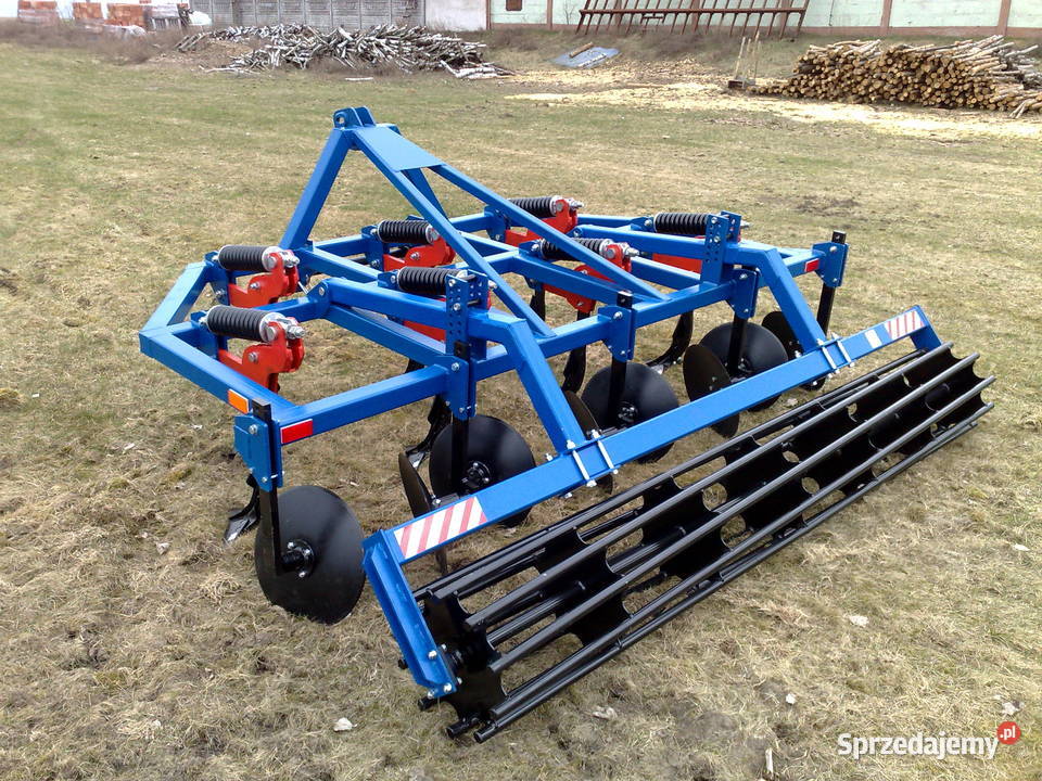 Agregat Ścierniskowy podorywkowy Dłutowy Gruber nieuszkodzony Małe Chełmy