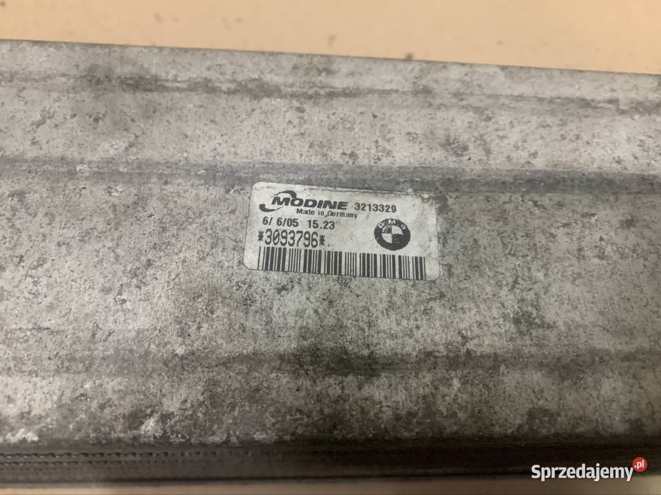 3213329 chłodnica intercooler 20d bmw 3 e90 e91 Szczecin sprzedam