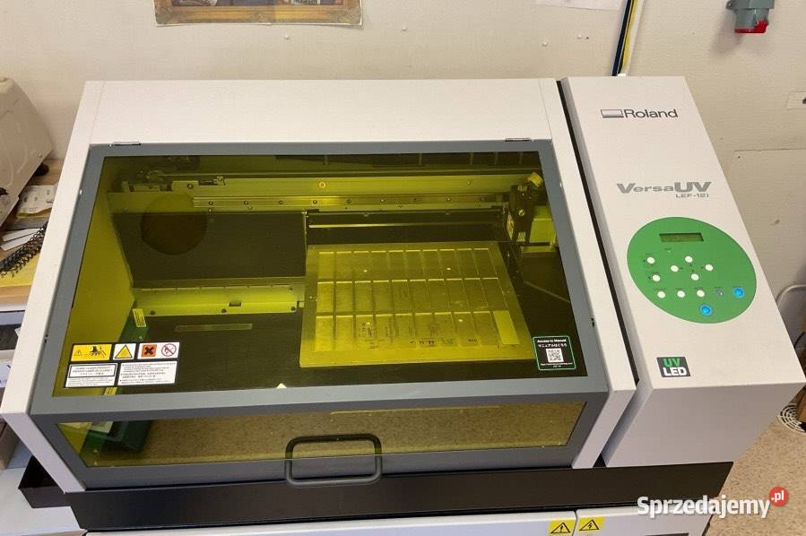 Drukarka UV LED Roland VersaUV LEF12i USB Podskarbice Szlacheckie