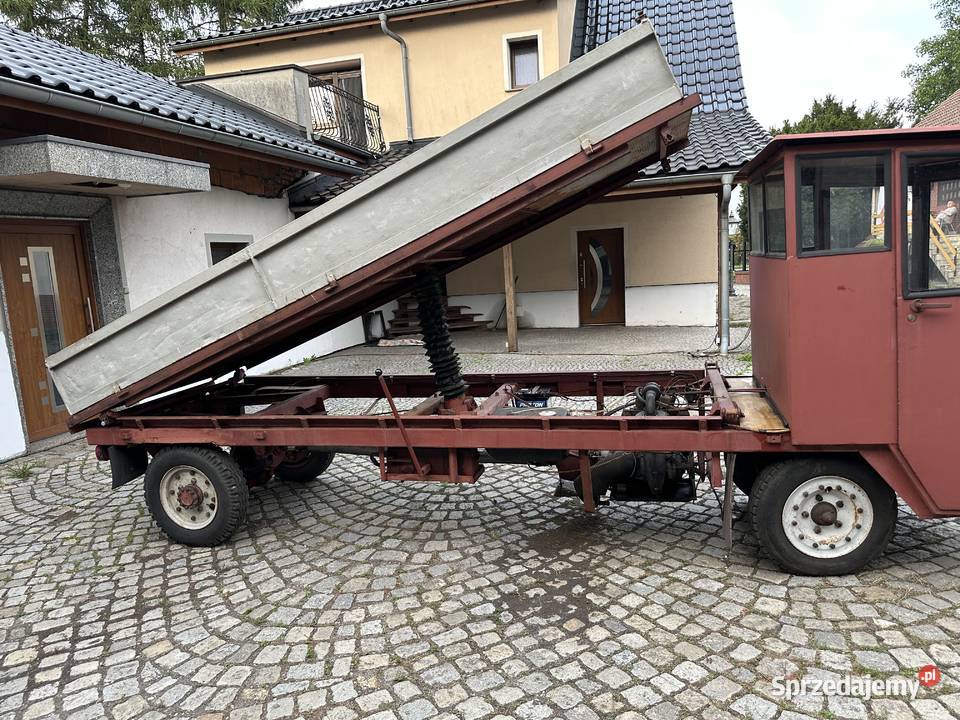 Wózek platformowy kiper hydraulika wywrotka nieuszkodzony Racibórz