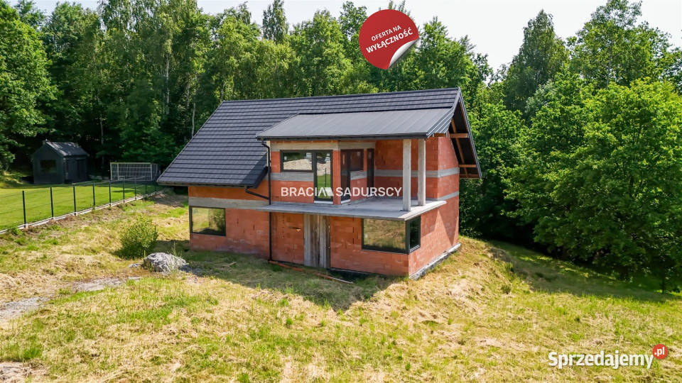 Dom wolnostojący 130m2 Głogoczów mieszkalny
