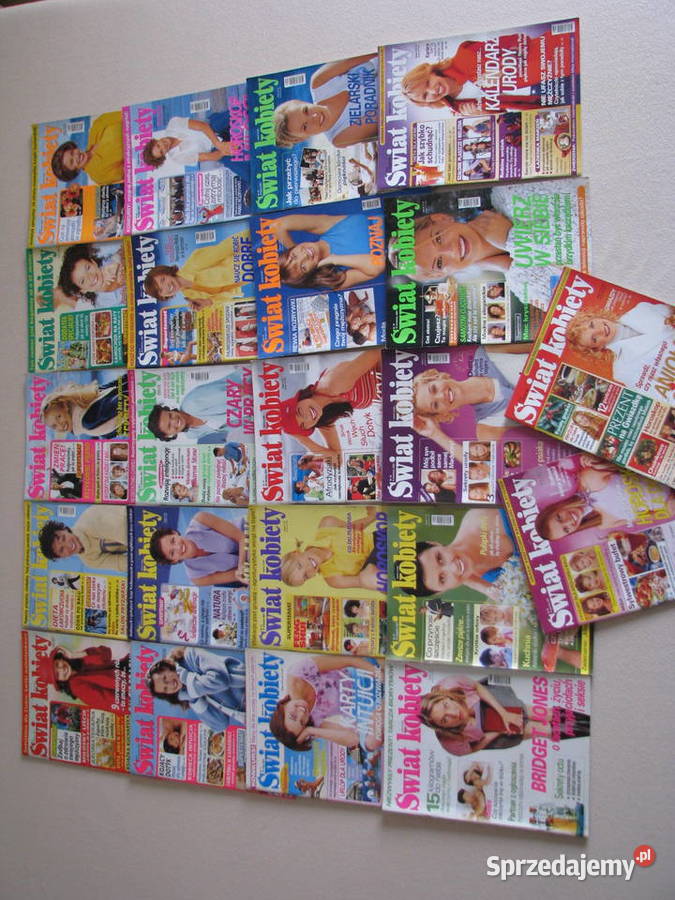 Magazyn Świat kobiety z lat 2000 2002 r Czasopisma Brzegi